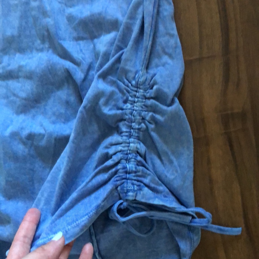 Blue Racerback Dress - Picture 2 of 4
